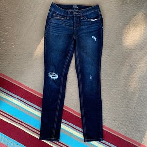 Time and Tru skinny denim blue jeans ladies size 6